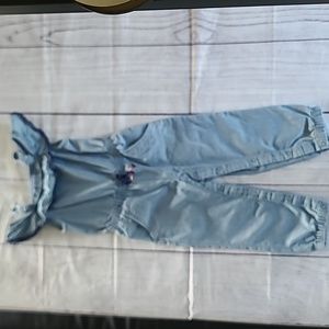 Girls jean jumpsuit